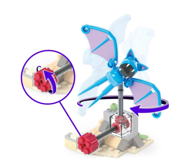 Mega Bloks Mega Construx Pokemon Nocny lot Zubata - 1102938 - zdjęcie 4